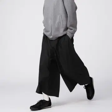 유니클로C UNIQLOC 큐롯 블랙 L