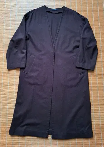 JOURNAL STANDARD 다크 브라운 롱 코트 새상품급