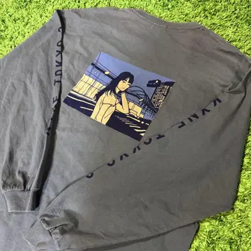 SOPH. 롱 T 프린트 셔츠 L