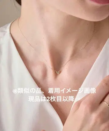 말굽 다이아 목걸이 10K 별도 판매 액세서리 케이스 포함 / ete