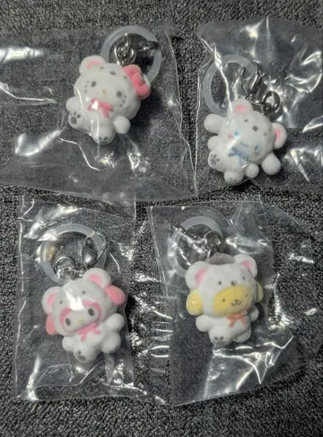 익명 배송 산리오 메지루시 액세서리 복슬복슬 스노우