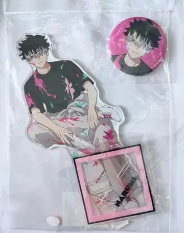 괴수 8호 나루미 겐 페인트 스타일