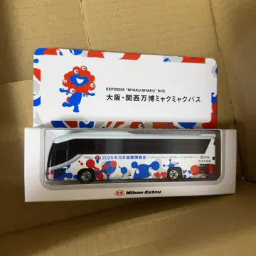 [ 미개봉 새상품 ] EXPO2025 오사카 간사이 만박 먁먁버스 미니카