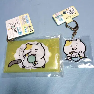매일은 햄스터 아크릴 키링과 멀티 클리어 케이스 세트