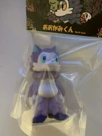 미개봉 새상품 아라이 키리코 오오카미쿤 소프트 비닐 갤럭시 퍼플