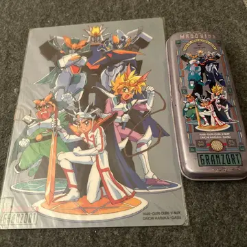 그랑 클리어 파일과 캔 케이스 세트