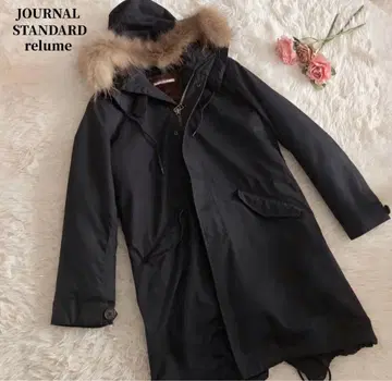 저널 스탠다드 레리움 모즈 코트 보아 블랙