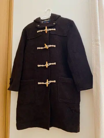 이스트 보이 더플 코트 브라운 코트