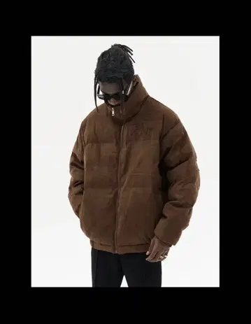 HARSH AND CRUEL 다운 자켓 스웨이드