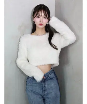 복슬복슬 니트탑