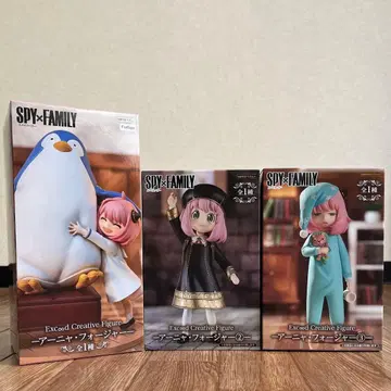 [ 미개봉 ] SPY x FAMILY 아냐 포저 피규어 3체 세트