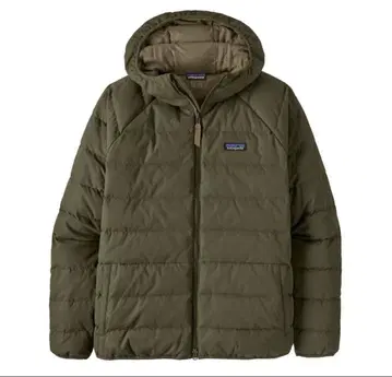 파타고니아 코튼 다운 카키 mars 배색