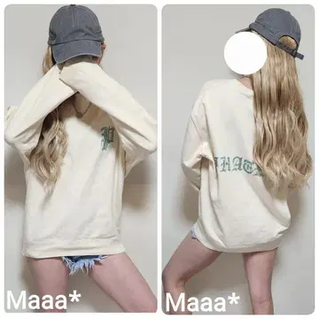 팻랭크 인기 큐빅 로고 맨투맨 트레이닝복 초귀여움