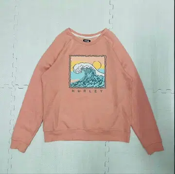 00 s 빈티지 할리 핑크 맨투맨 아카이브 그런지