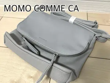 새상품 모노 코무사 MOMO COMMECA 그레이 숄더백 파우치