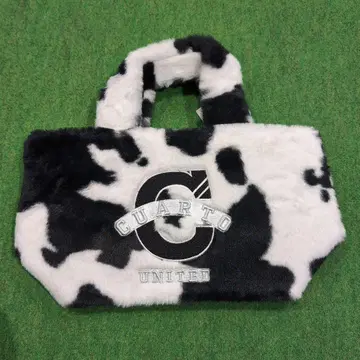 CUARTO UNITED 소 패턴 카트 백