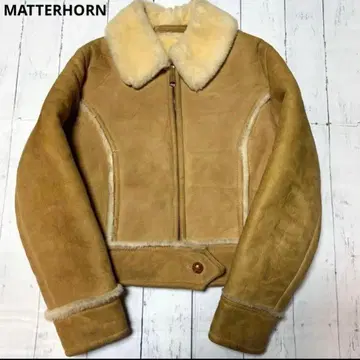 70s 레어 NAPA MATTERHORN 캘리포니아 무스탕 가죽 재킷