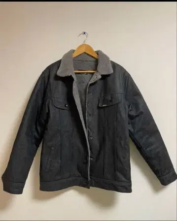 Bluco 블랙 데님 보아 G 사이즈 M