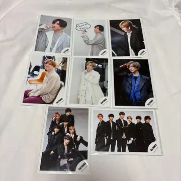 쿄모토 타이가 군 & SixTONES 집합 사진 세트 8매