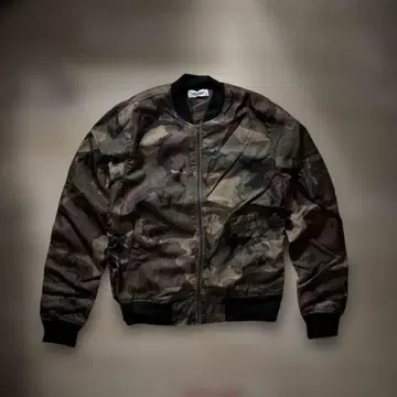 SPIRAL NEWS 카모 패턴 MA-1 자켓 L 사이즈