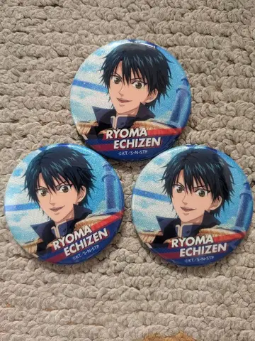 신 테니스의 왕자님 RisingBeat 트레이딩 캔뱃지 3개 세트