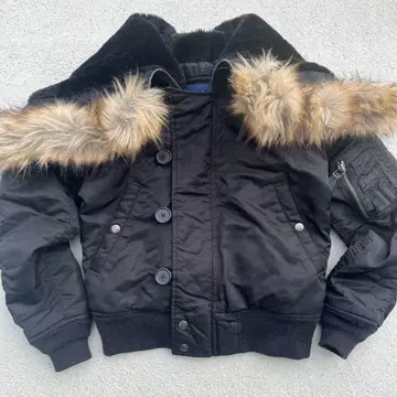 AVIREX N-2B 퍼 M 플라이트 자켓 핀업걸 Y2K