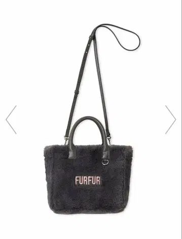 FURFUR 에코 퍼 토트백 CGRY