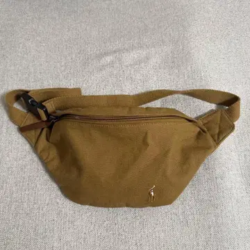 미사용 새상품 새상품급 폴로 랄프로렌 캔버스 힙색 바디백