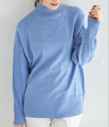 tocco closet 하이넥 니트 마쉬멜로우 터치