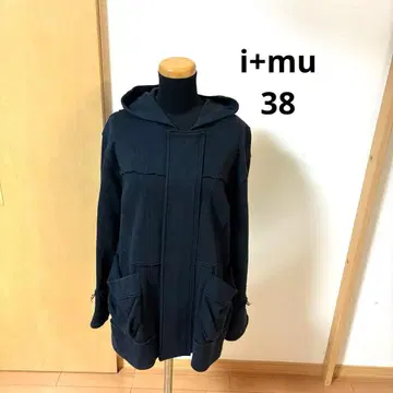 i+mu 네이비 자켓, 후드티 센소유니코 M