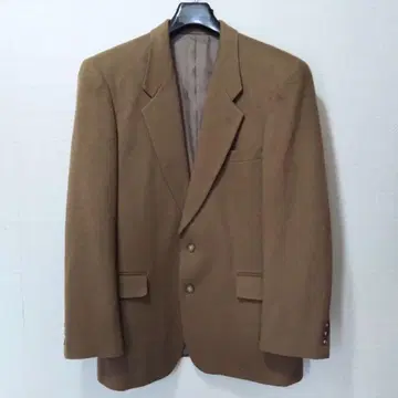 HEMINGWAY 캐시미어 테일러드 자켓 싱글 브라운 카멜