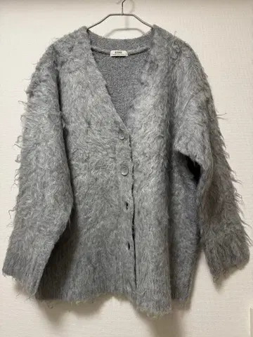 [ JOURNAL STANDARD L'ESSAGE ] 퍼 니트 가디건