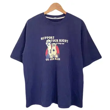 애니멀T셔츠 이누 여성용 네이비 반팔 코튼 둥근넥 프린트