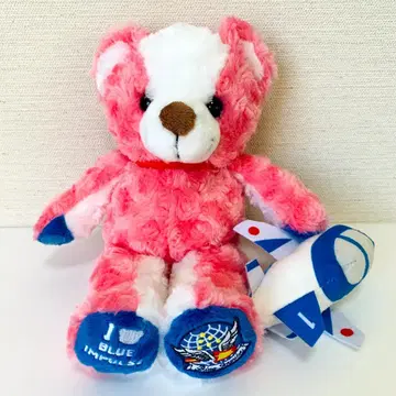 고토치 베어 블루 임펄스 핑크 봉제 인형 GOTOUCHI BEAR