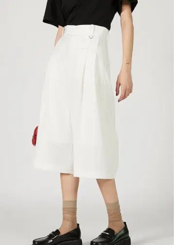 PRANK PROJECT 화이트 와이드 팬츠