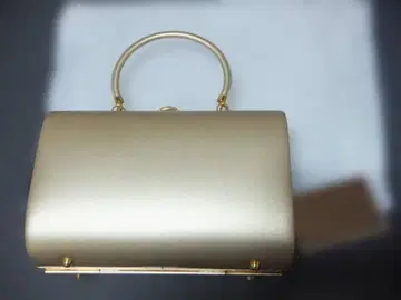 일본 의류 핸드백 샴페인 골드 금장 장식 핸드백 일본 정통의상 소품