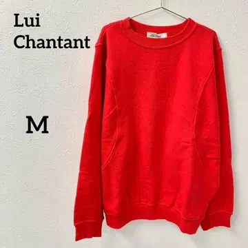 Lui Chantant 빨간색 맨투맨 9호 여성용