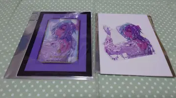 우타프리 미카제 아이 솔로 앨범 비쥬카 & 스티커 세트 1