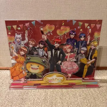 컬러풀 피치 디오라마 아크릴 스탠드