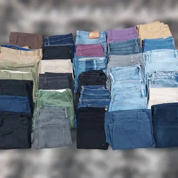 청바지 24벌 슬랙스 6벌 묶음 판매