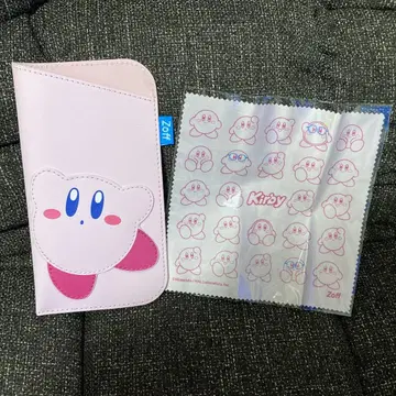 Zoff 커비 케이스와 클리닝 크로스 세트