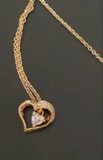 SILVA925 하트형 목걸이