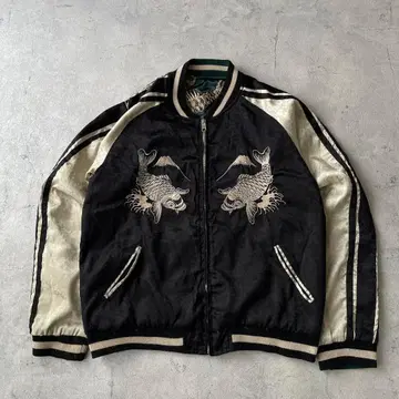 스카잔 리버서블 잉어 용 블랙 good 디자인