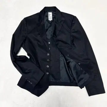 시맨틱 디자인 2way 레이어드 베스트 테일러드 자켓 LL