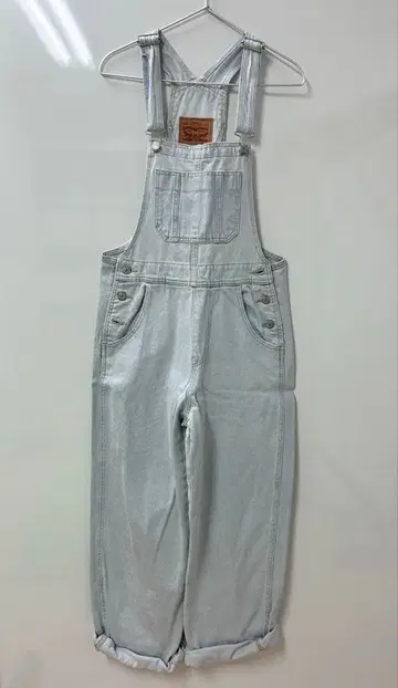 리바이스 라이트 블루 오버롤 M 사이즈