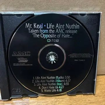 Mr. Keal Life Ain't Nuthin CD