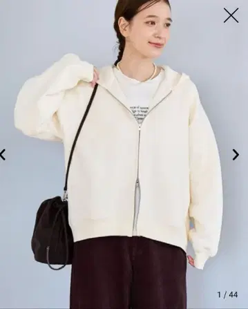 CVC 종이상자 지퍼 후드티 새상품 coen