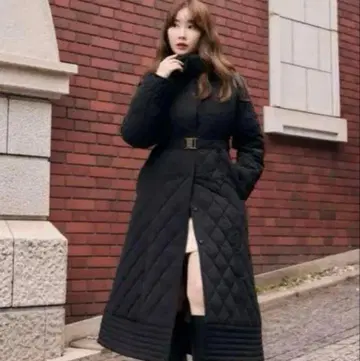 herlipto Madison Quilted Long Coat