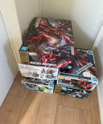 [ 미조립 ] 건담 프라모델 묶음 판매