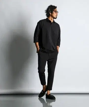 XL 셋업 팬츠 저리 크롭 이지 스키니 팬츠